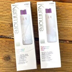 Kenmore 9081 Refrigerator Water Filter Replacement  Pack of 2